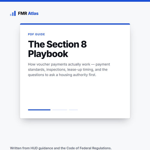The Section 8 Playbook — a landlord's guide to how housing voucher payments work